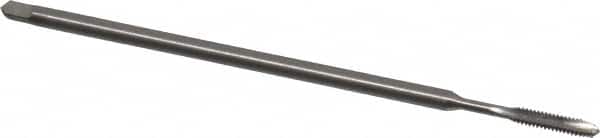 Extension Tap: 4-40, 2 Flutes, H2, Bright/Uncoated, High Speed Steel, Spiral Point MPN:JY9975707