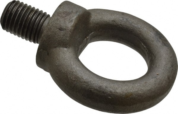 Fixed Lifting Eye Bolt: With Shoulder, M24 x 3.00 Thread, Grade 1015 Steel MPN:58024