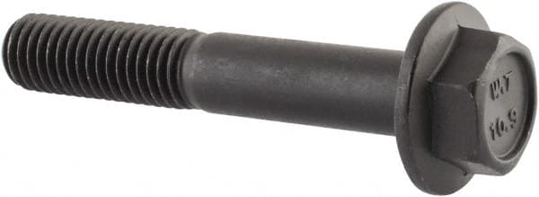 Smooth Flange Bolt: M10 x 1.5 Metric, 60 mm Length Under Head, Partially Threaded MPN:427547MSC