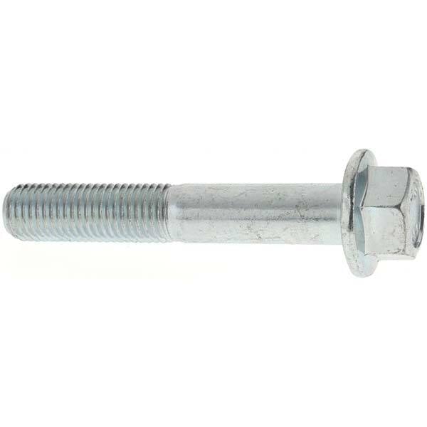 Smooth Flange Bolt: M10 x 1.5 Metric, 60 mm Length Under Head, Partially Threaded MPN:4577