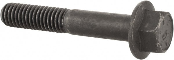 Smooth Flange Bolt: 3/8-16 UNC, 2-1/4