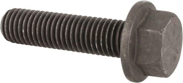 Smooth Flange Bolt: 5/8-11 UNC, 2-1/2