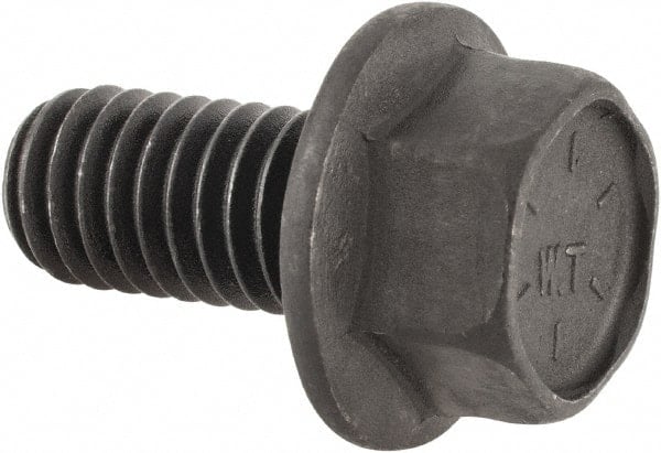 Smooth Flange Bolt: 3/8-16 UNC, 3/4