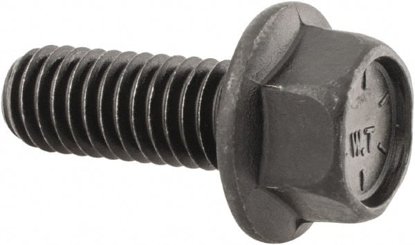 Smooth Flange Bolt: 3/8-16 UNC, 1