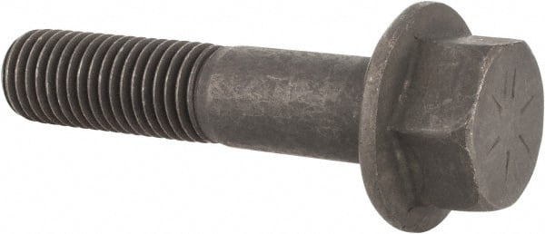 Smooth Flange Bolt: 3/4-10 UNC, 3-1/2