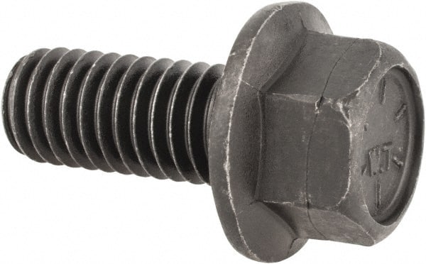 Smooth Flange Bolt: 7/16-14 UNC, 1