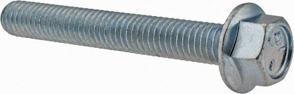 Serrated Flange Bolt: 3/8-16 UNC, 2-3/4