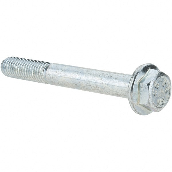 Smooth Flange Bolt: M10 x 1.5 Metric, 80 mm Length Under Head MPN:A996571