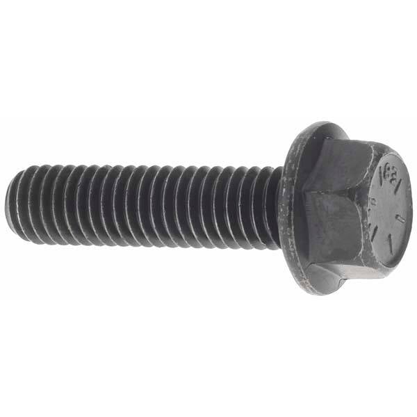 Smooth Flange Bolt: 3/8-16 UNC, 1-1/2