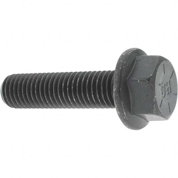 Smooth Flange Bolt: 5/8-11 UNC, 2-1/2