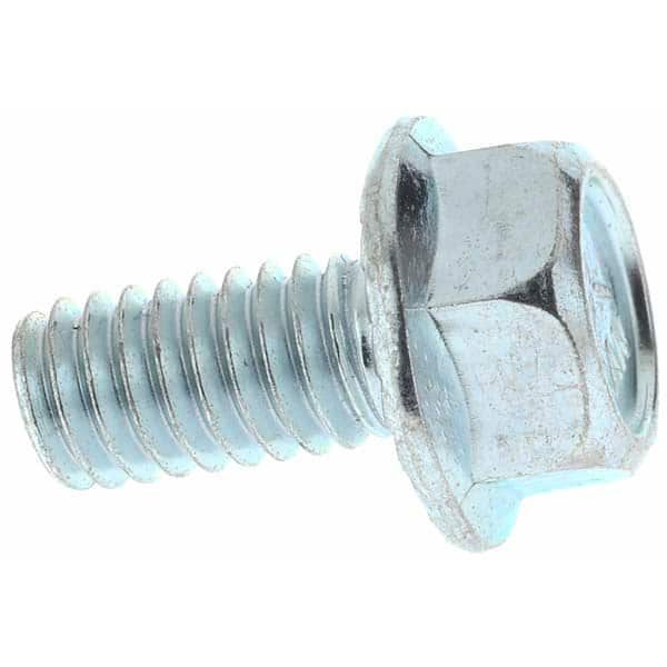 Serrated Flange Bolt: 5/16-18 UNC, 5/8