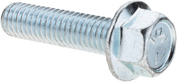 Serrated Flange Bolt: 3/8-16 UNC, 1-1/2