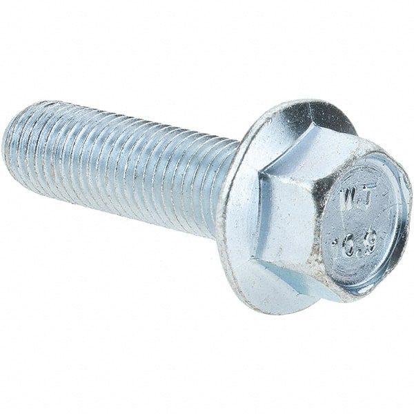 Smooth Flange Bolt: M10 x 1.5 Metric, 35 mm Length Under Head MPN:MP4573