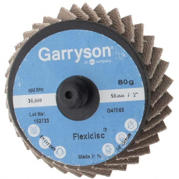 Flap Disc: 80 Grit, Zirconia Alumina, Type 27 MPN:KP65641