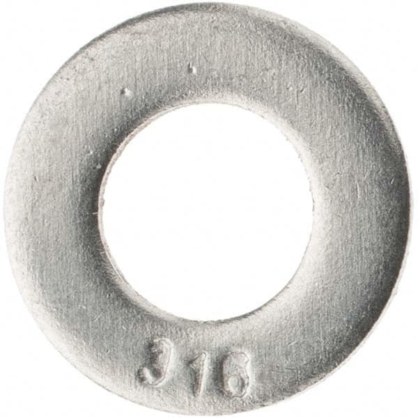 #8 Screw  SAE Flat Washer:  Stainless Steel,  Plain Finish MPN:30707