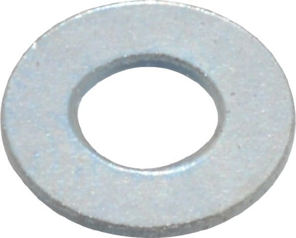 M2.5 Screw Standard Flat Washer: Steel, Zinc-Plated MPN:370015PS