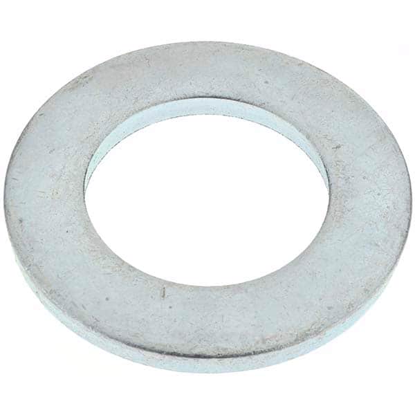 M24 Screw Standard Flat Washer: Steel, Zinc-Plated MPN:43990
