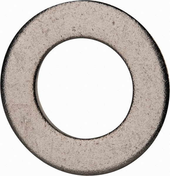 M27 Screw Standard Flat Washer: Grade 18-8 Stainless Steel, Plain Finish MPN:FW5X02700-010BX