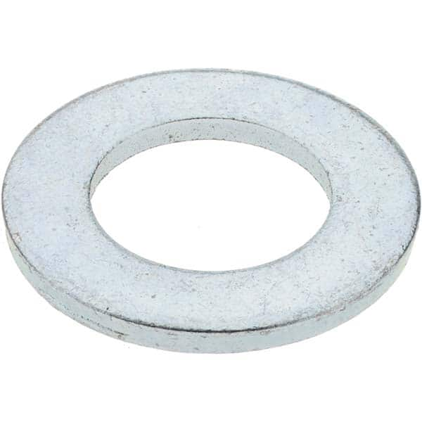 M20 Screw Standard Flat Washer: Steel, Zinc-Plated MPN:MP43989