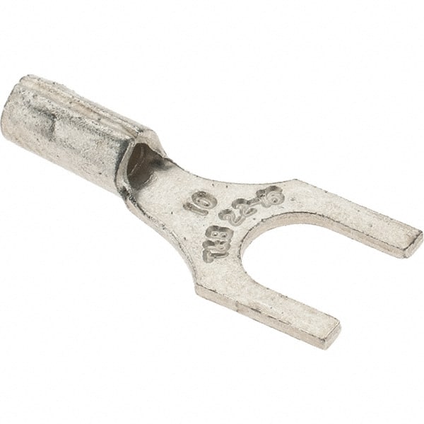 Standard Fork Terminal: Non-Insulated, #10 Stud, Crimp MPN:BD--18620-10