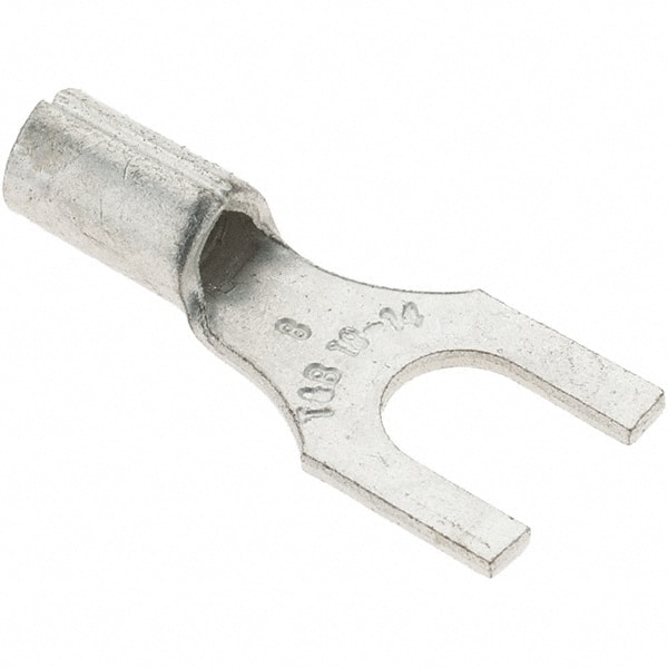 Standard Fork Terminal: Non-Insulated, #8 Stud, Crimp MPN:BD--18621-8