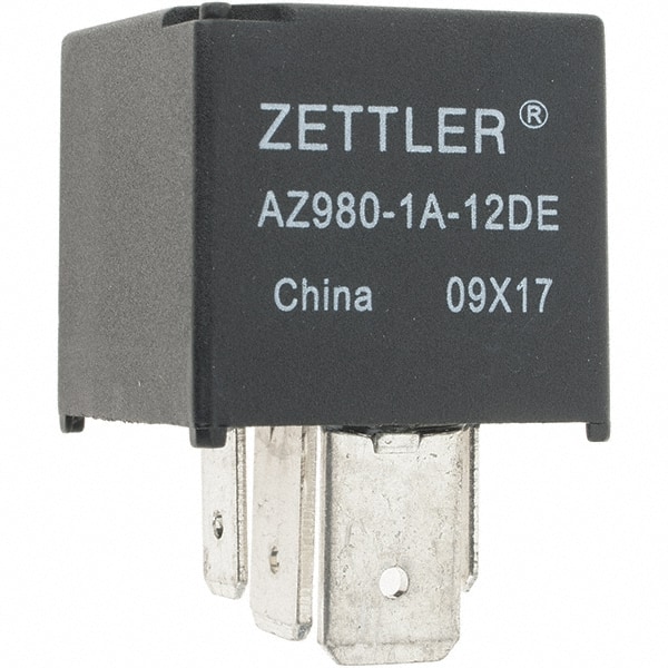 4 Pins, Electromechanical Quick Connect General Purpose Relay MPN:AZ980-1A-12DE