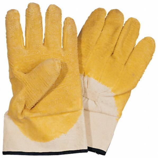 Chemical Resistant Gloves: Large, Rubber MPN:R160