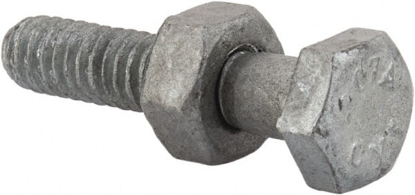 Hex Head Bolt: 1/4-20, 1-1/4