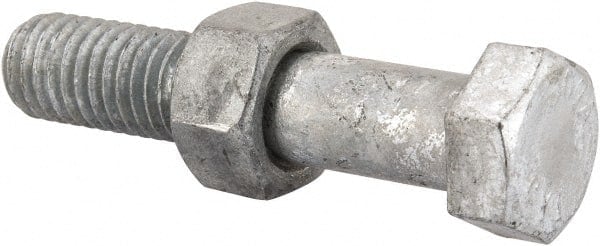 Hex Head Bolt: 1/2-13, 2-1/2