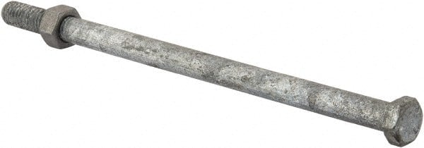 Hex Head Bolt: 3/8-16, 7