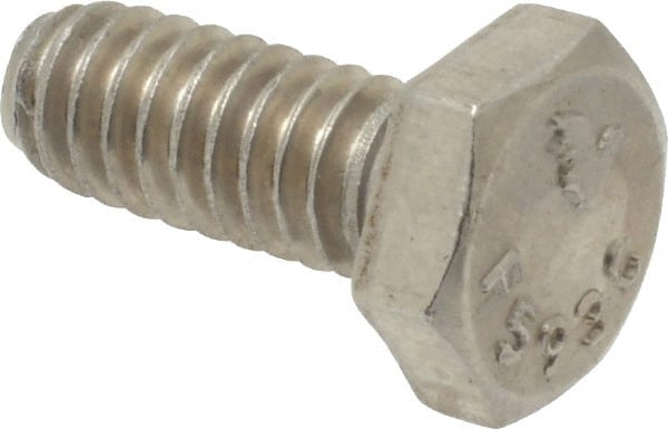 Hex Head Cap Screw: 1/4-20 x 5/8