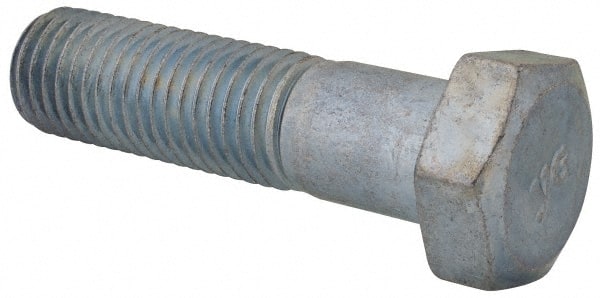 Hex Head Cap Screw: 7/8-9 x 3-1/4