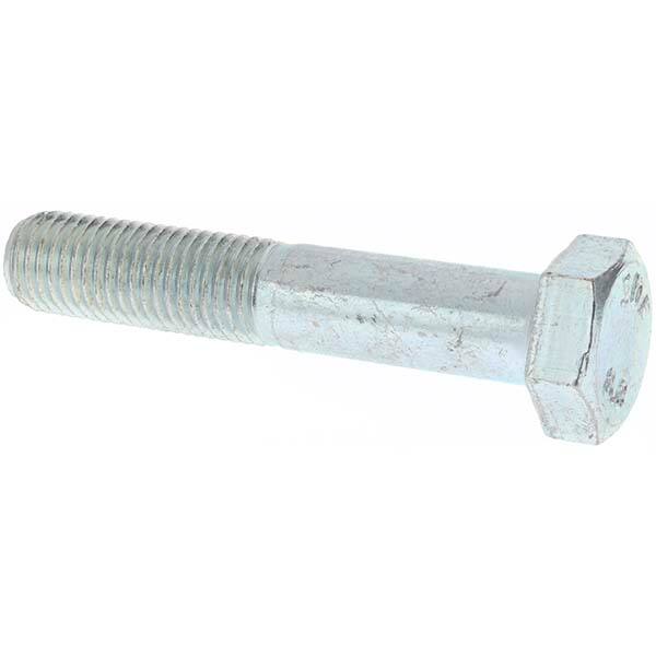 Hex Head Cap Screw: M12 x 1.50 x 65 mm, Grade 8.8 Steel, Zinc-Plated MPN:42317