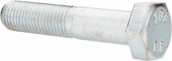 Hex Head Cap Screw: M12 x 1.50 x 60 mm, Grade 8.8 Steel, Zinc-Plated MPN:815161PR