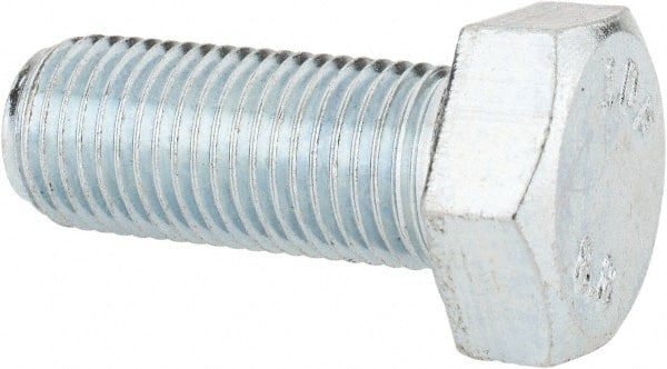 Hex Head Cap Screw: M14 x 1.50 x 35 mm, Grade 8.8 Steel, Zinc-Plated MPN:815281PR