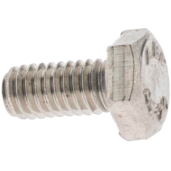 Hex Head Cap Screw: M4 x 0.70 x 8 mm, Grade 18-8 & Austenitic Grade A2 Stainless Steel MPN:A210084