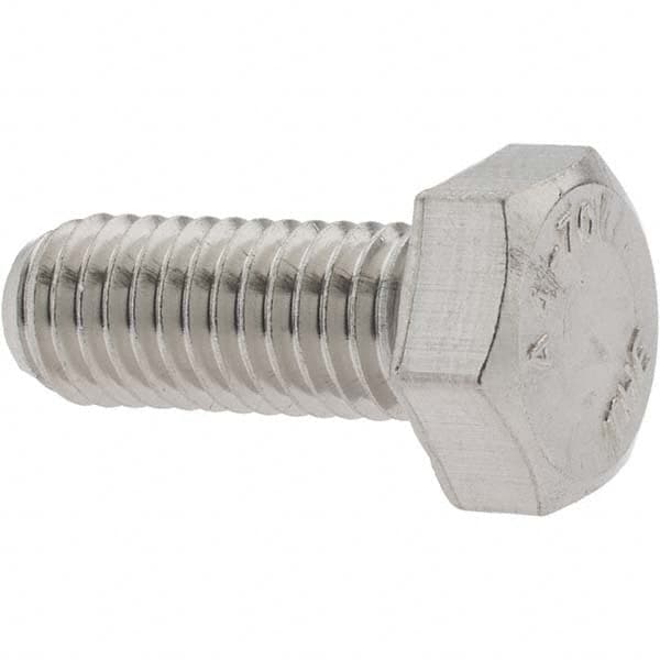 M8x1.25mm Metric Coarse, 20mm Length Under Head Hex Head Cap Screw MPN:A410048