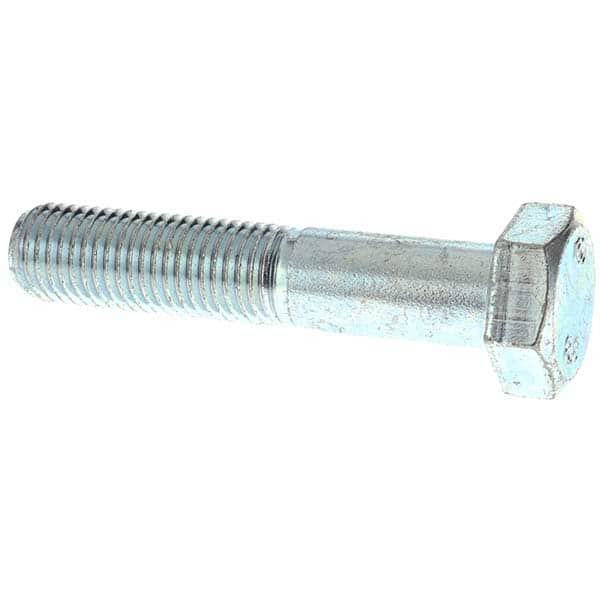 Hex Head Cap Screw: M12 x 1.50 x 60 mm, Grade 8.8 Steel, Zinc-Plated MPN:C30961