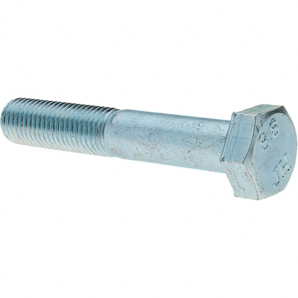 Hex Head Cap Screw: M12 x 1.50 x 70 mm, Grade 8.8 Steel, Zinc-Plated MPN:C30962