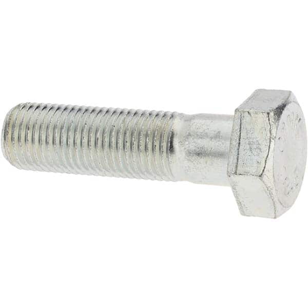 Hex Head Cap Screw: M14 x 1.50 x 50 mm, Grade 8.8 Steel, Zinc-Plated MPN:C30968