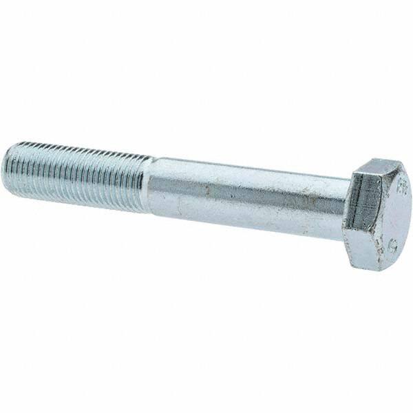 Hex Head Cap Screw: M14 x 1.50 x 90 mm, Grade 8.8 Steel, Zinc-Plated MPN:C30973