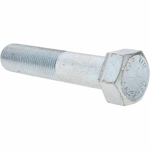 Hex Head Cap Screw:  Grade 8,  Steel,  Zinc Finish MPN:KP45137