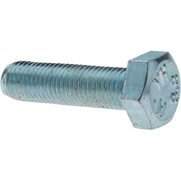 Hex Head Cap Screw: M8 x 1.00 x 30 mm, Grade 8.8 Steel, Zinc-Plated MPN:MP42261