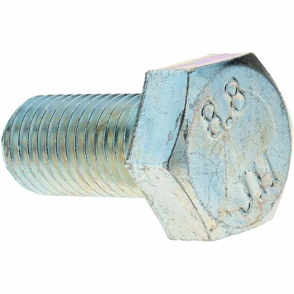 Hex Head Cap Screw: M12 x 1.50 x 25 mm, Grade 8.8 Steel, Zinc-Plated MPN:MP42307