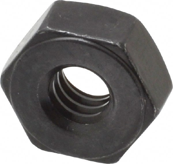 Hex Nut: 1/4-20, A194 Grade 2H Steel, Uncoated MPN:36653