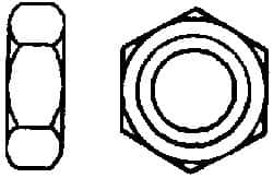 1-1/8 - 7 UN Steel Right Hand Hex Jam Nut MPN:112NJP