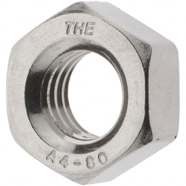 M8x1.25 Metric Coarse Stainless Steel Right Hand Hex Nut MPN:1267