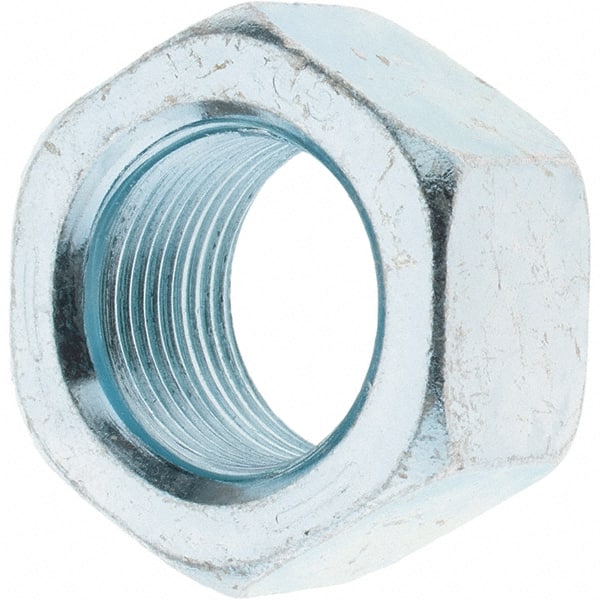 Hex Nut: 1-14, SAE J995 Grade 5 Steel, Zinc-Plated MPN:31220