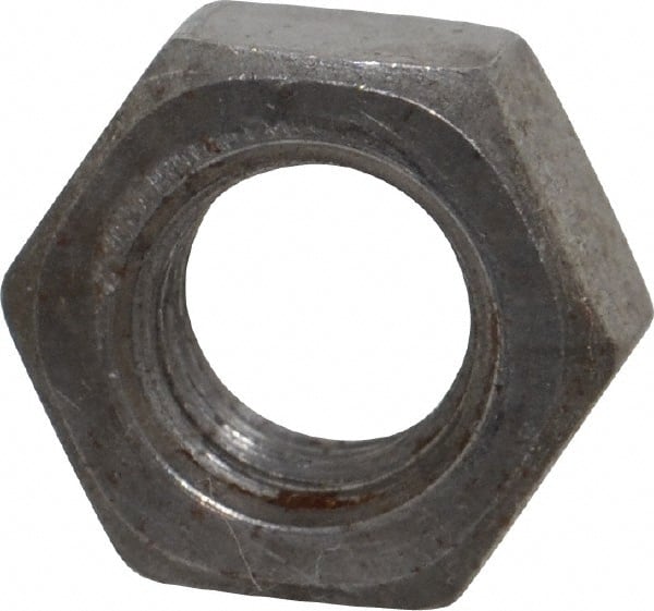 Hex Nut: 7/16-14, Grade 2 Steel, Uncoated MPN:317125PS