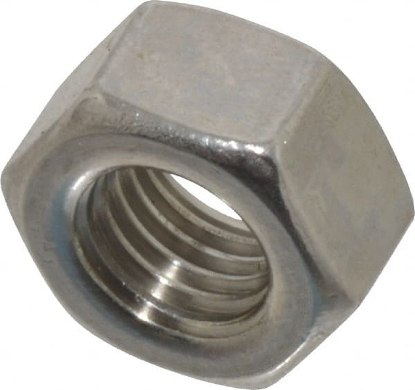 Hex Nut: 5/16-24, Grade 316 Stainless Steel, Uncoated MPN:5302